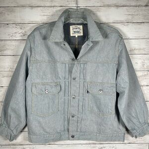 Levi's Made & Crafted Type II Trucker Jacket Light Wash Men’s L NWT $198